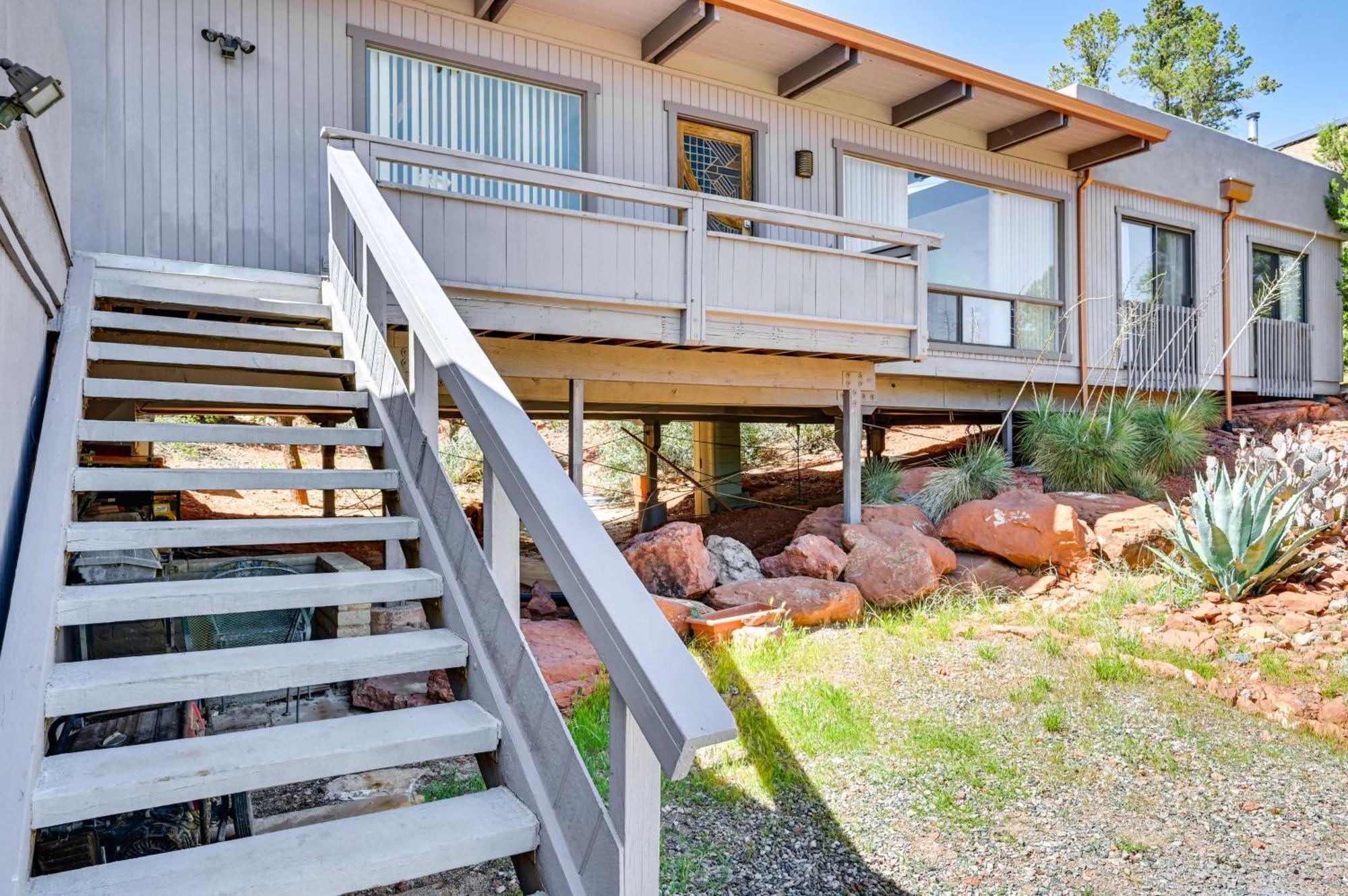 Sedona Red Rock Retreat Walk To Hiking Trails! Vila Exterior foto